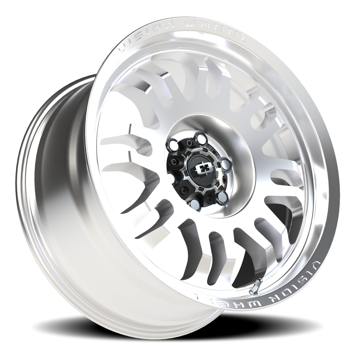Vision Wheel 409 Milled Machine Face 18x9 +12 6x120mm 67.1mm - Wheelwiz