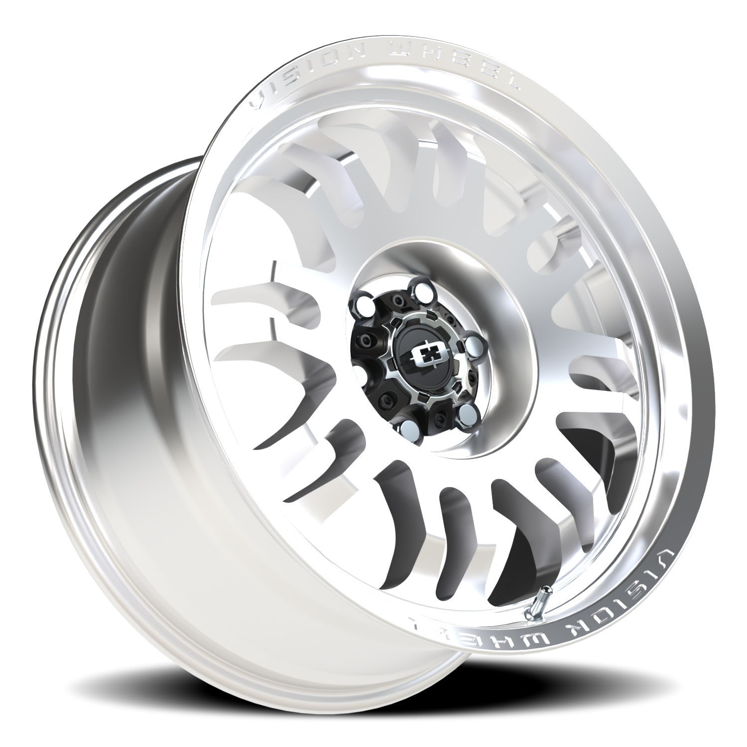 Vision Wheel 409 Milled Machine Face 18x9 +12 6x120mm 67.1mm - Wheelwiz