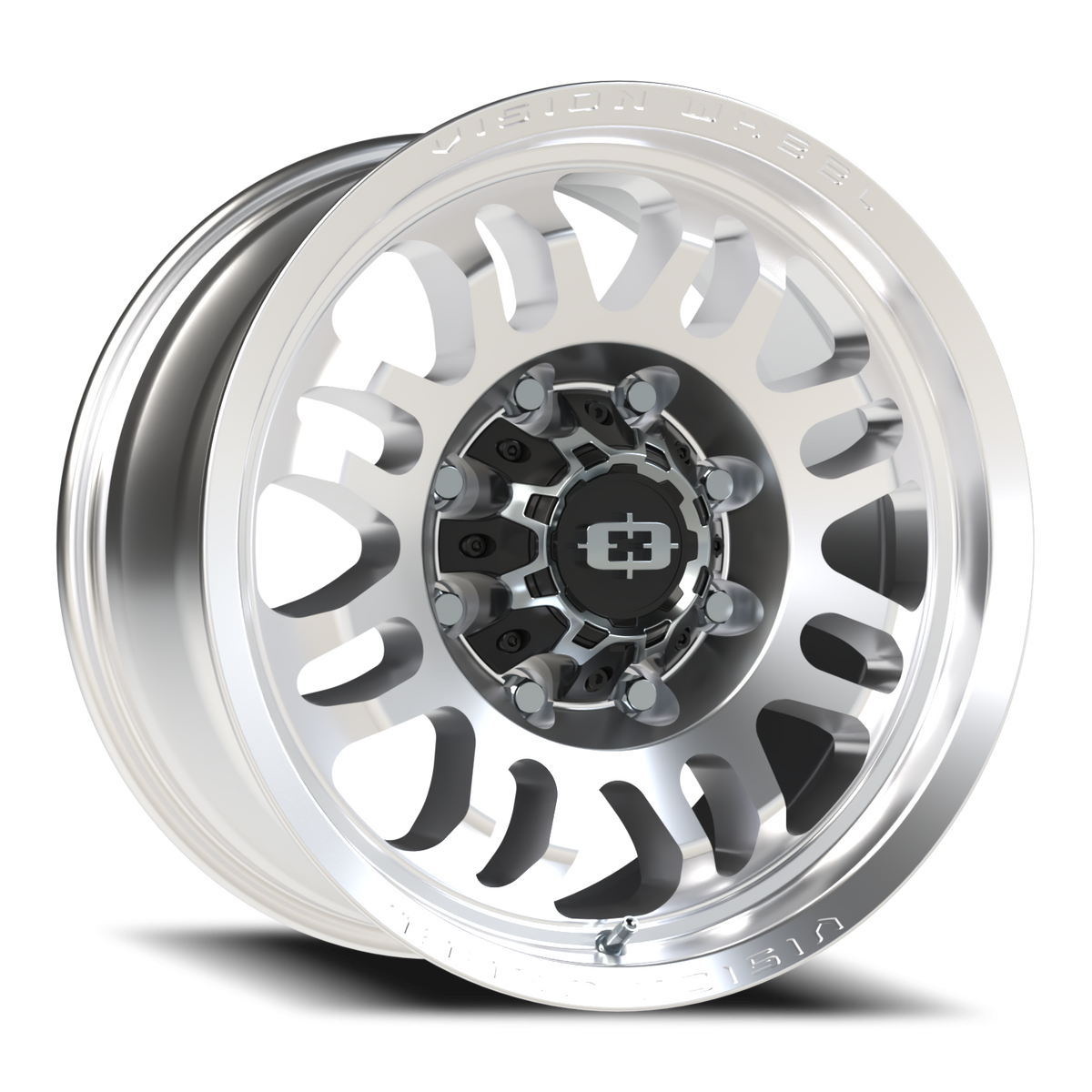 Vision Wheel 409 Milled Machine Face 18x9 -12 8x170mm 125.1mm - Wheelwiz