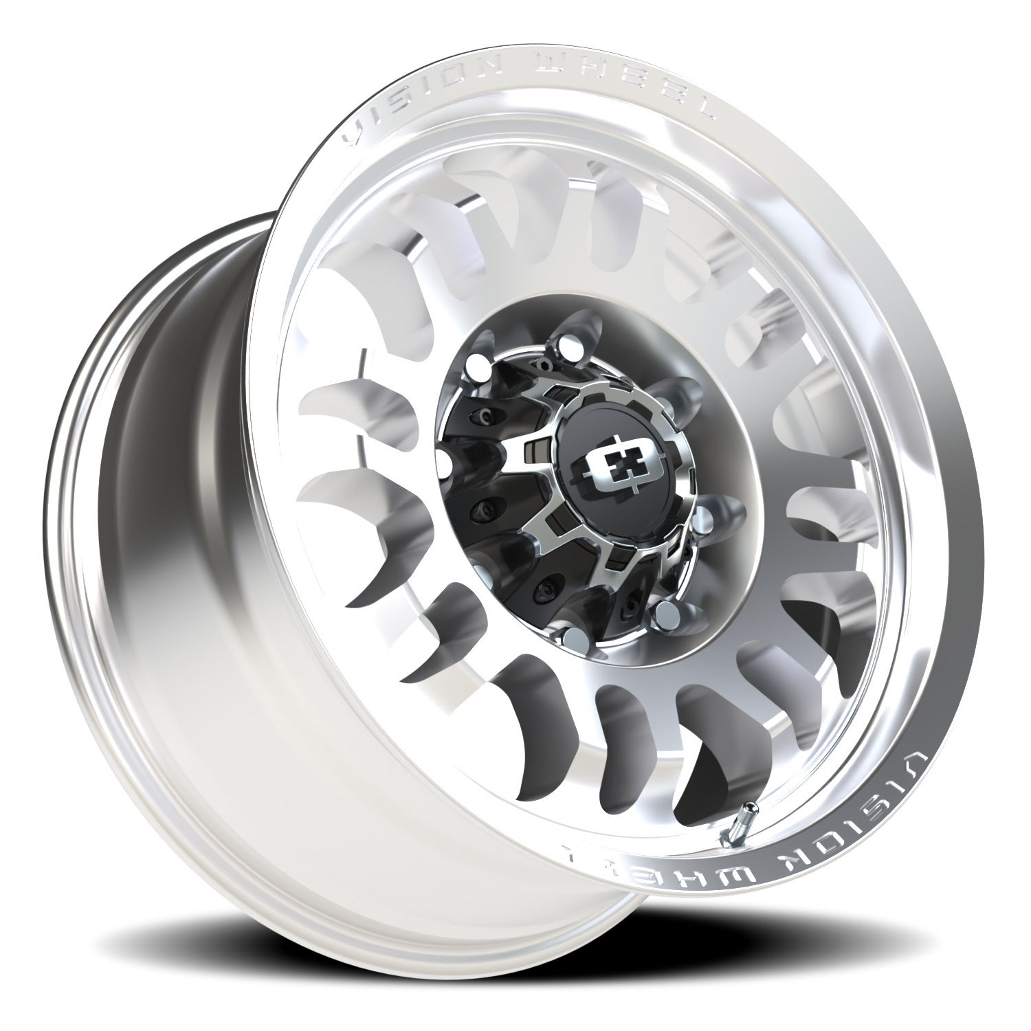Vision Wheel 409 Milled Machine Face 18x9 -12 8x170mm 125.1mm - Wheelwiz