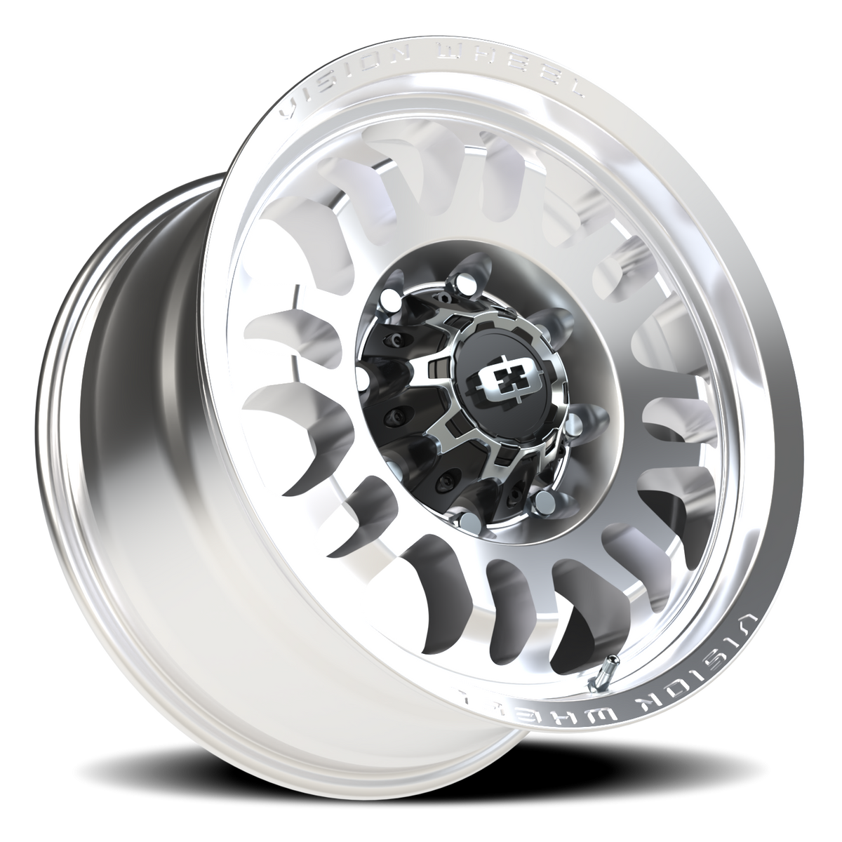 Vision Wheel 409 Milled Machine Face 18x9 +12 8x170mm 125.1mm - Wheelwiz