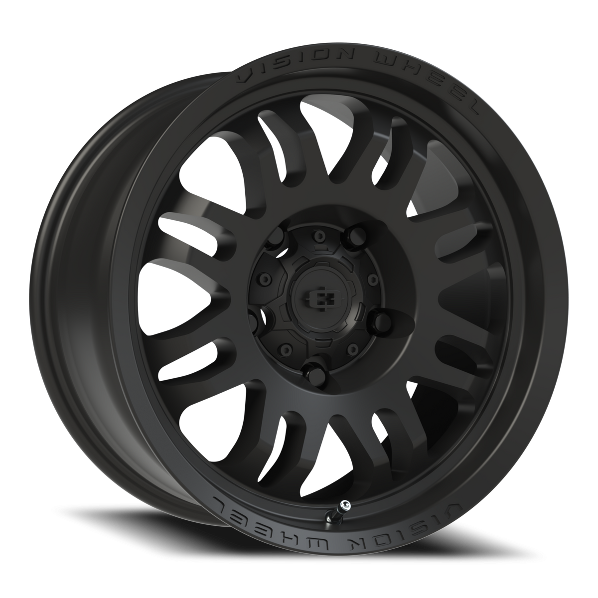 Vision Wheel 409 Satin Black 17x8.5 0 5x150mm 110mm - Wheelwiz