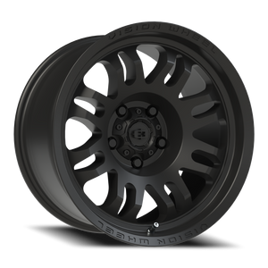 Vision Wheel 409 Satin Black 17x9.5 -18 5x127mm 78.1mm - Wheelwiz