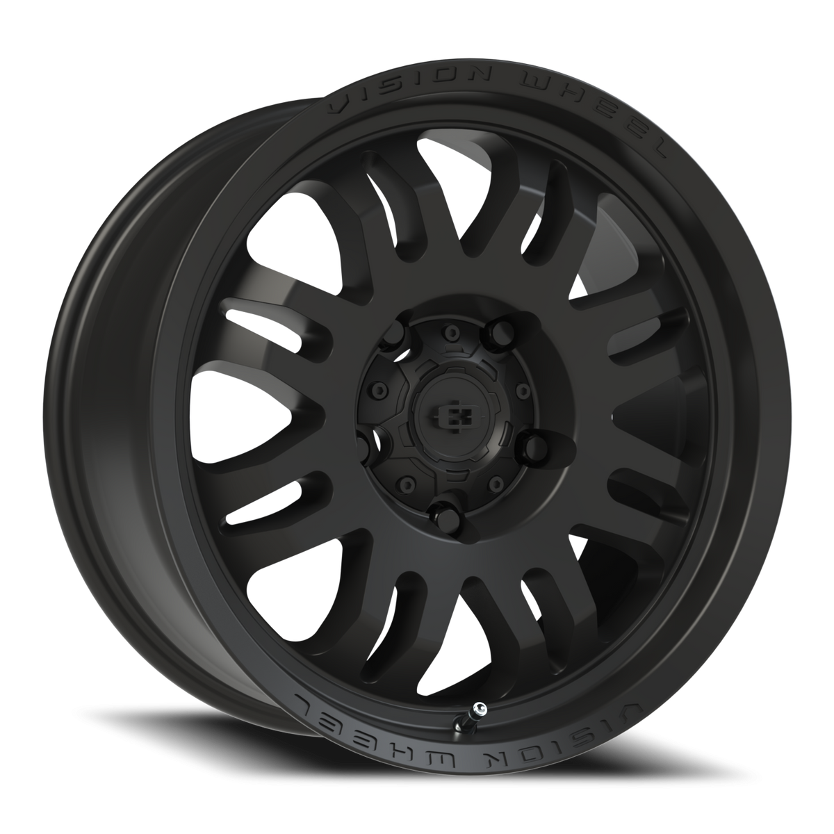 Vision Wheel 409 Satin Black 18x8.5 +10 5x150mm 110mm - Wheelwiz