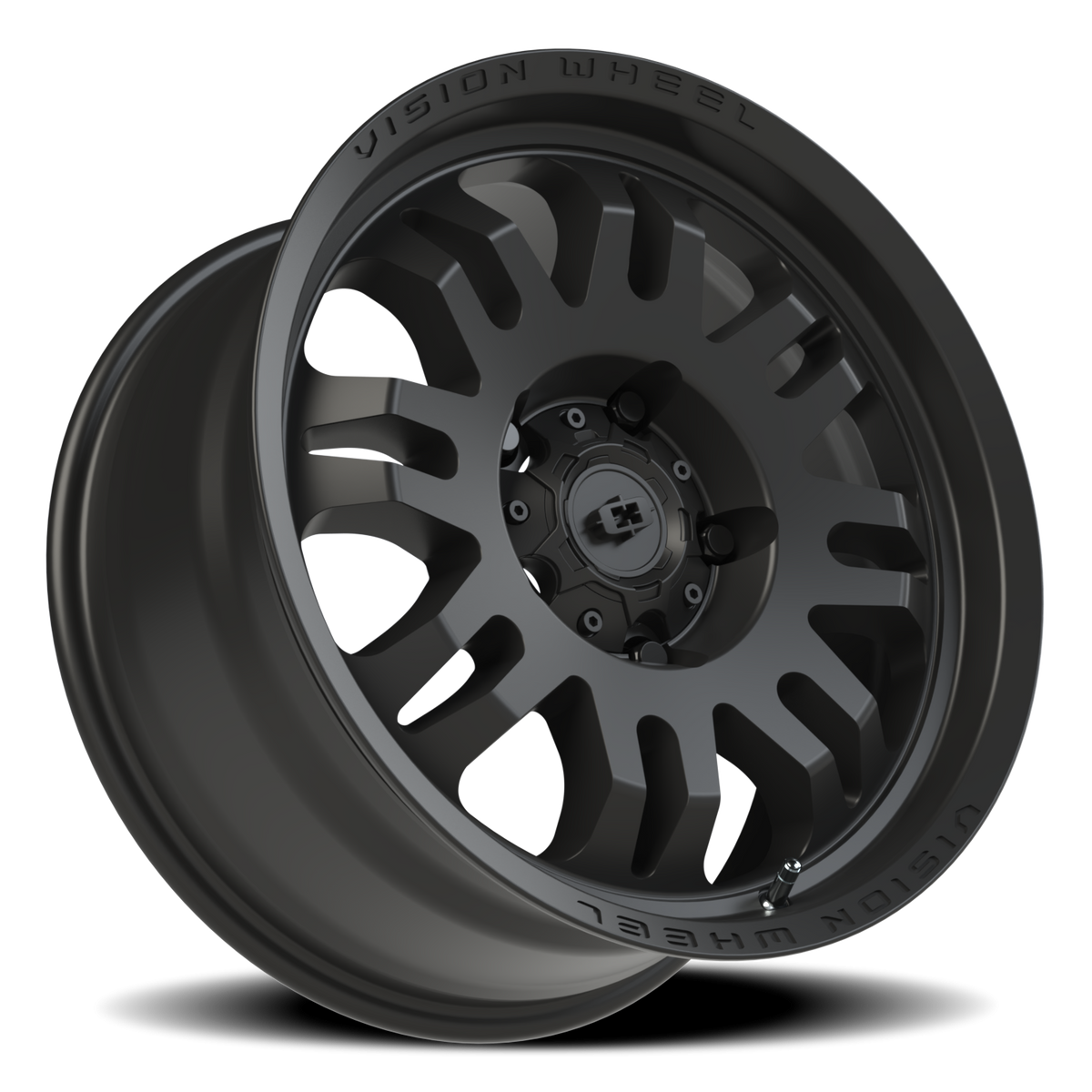 Vision Wheel 409 Satin Black 18x8.5 +10 5x150mm 110mm - Wheelwiz