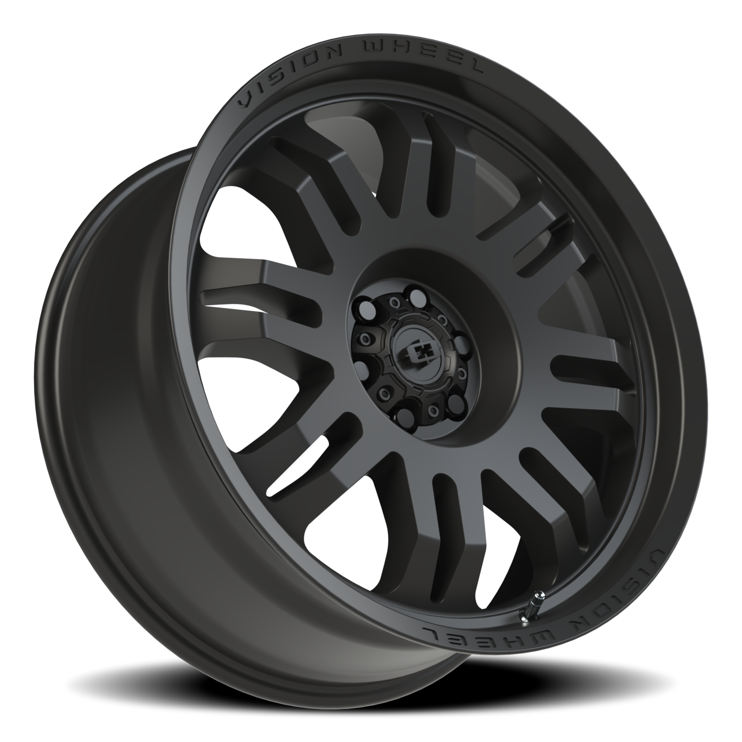 Vision Wheel 409 Satin Black 20x9 +12 6x120mm 67.1mm - Wheelwiz
