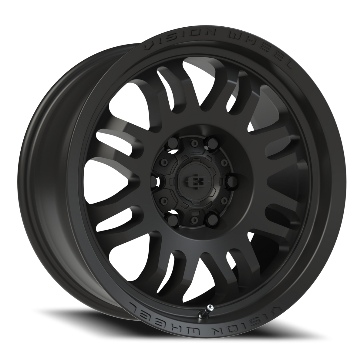 Vision Wheel 409 Satin Black 17x8.5 0 6x139.7mm 110mm - Wheelwiz