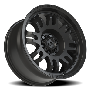 Vision Wheel 409 Satin Black 17x8.5 0 6x114.3mm 71.5mm - Wheelwiz