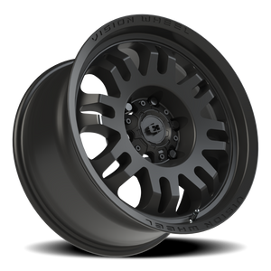 Vision Wheel 409 Satin Black 17x9 +12 6x139.7mm 110mm - Wheelwiz