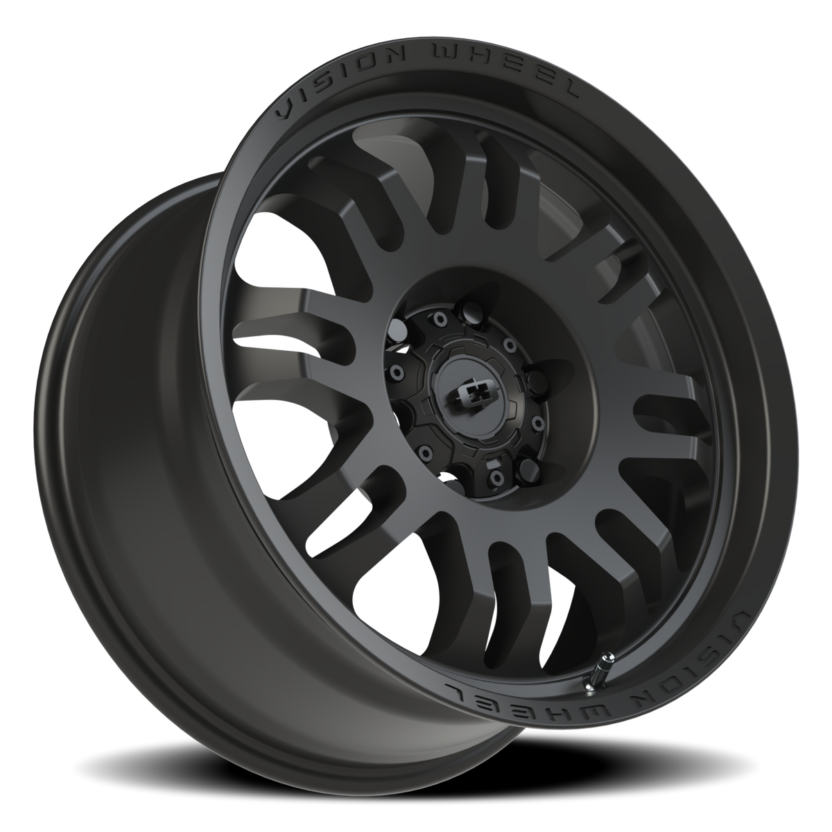 Vision Wheel 409 Satin Black 18x9 +12 6x135mm 87.1mm - Wheelwiz