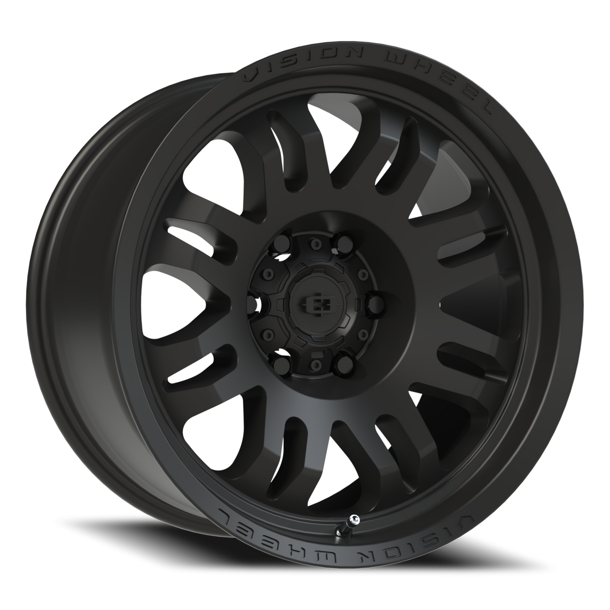 Vision Wheel 409 Satin Black 18x9.5 -18 6x139.7mm 110mm - Wheelwiz