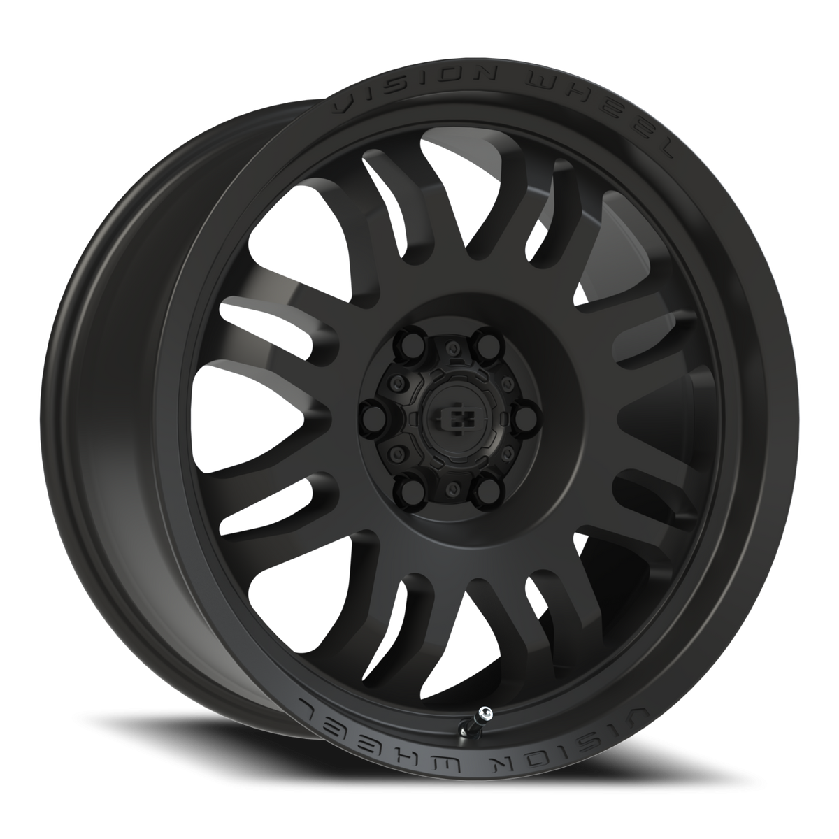 Vision Wheel 409 Satin Black 18x9 +12 6x120mm 67.1mm - Wheelwiz