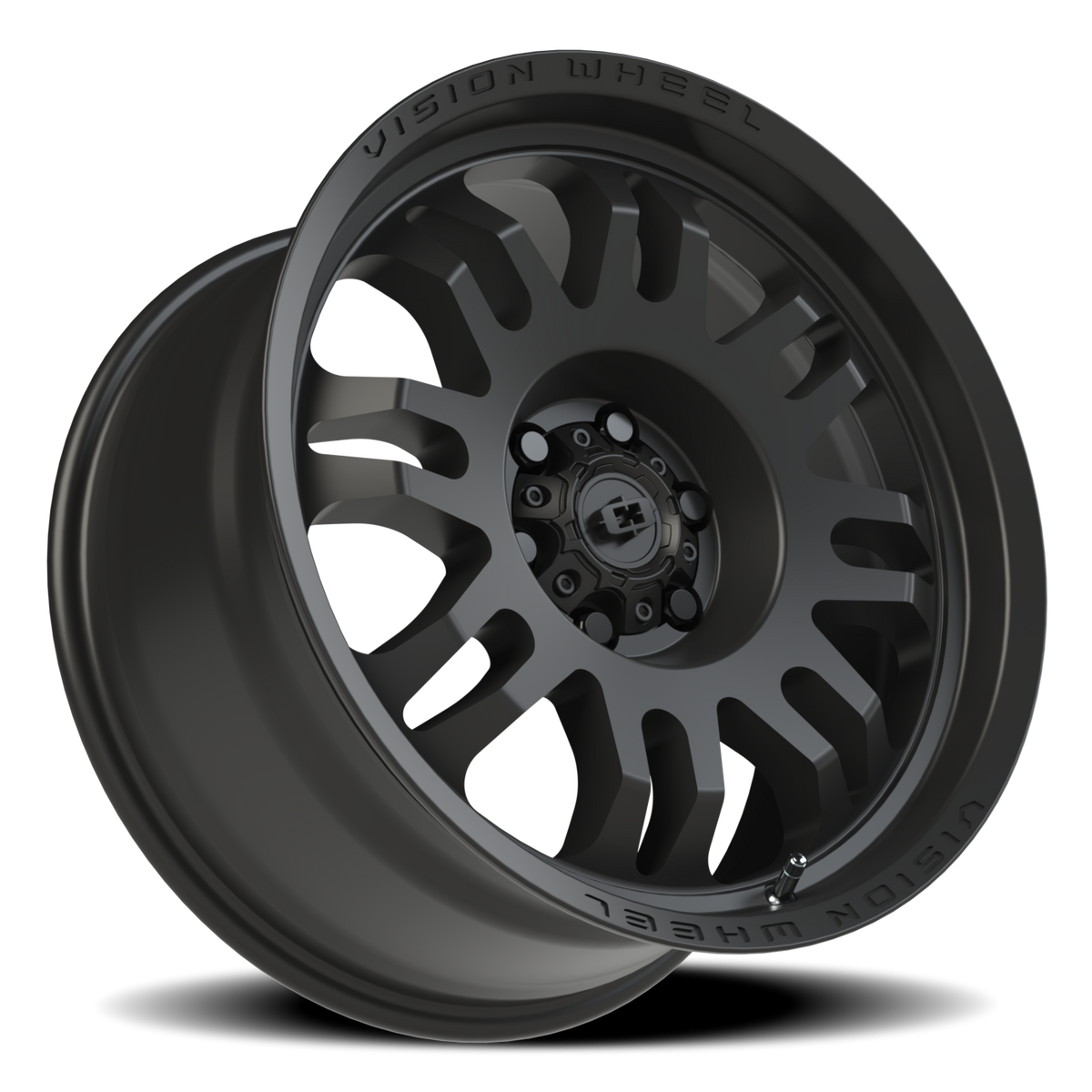Vision Wheel 409 Satin Black 18x9 +12 6x120mm 67.1mm - Wheelwiz