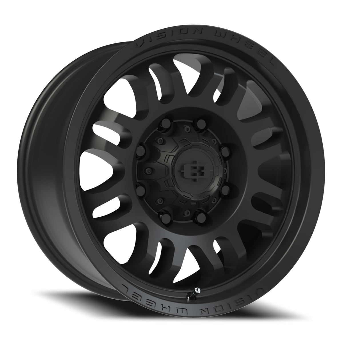 Vision Wheel 409 Satin Black 18x9 +12 8x170mm 125.1mm - Wheelwiz