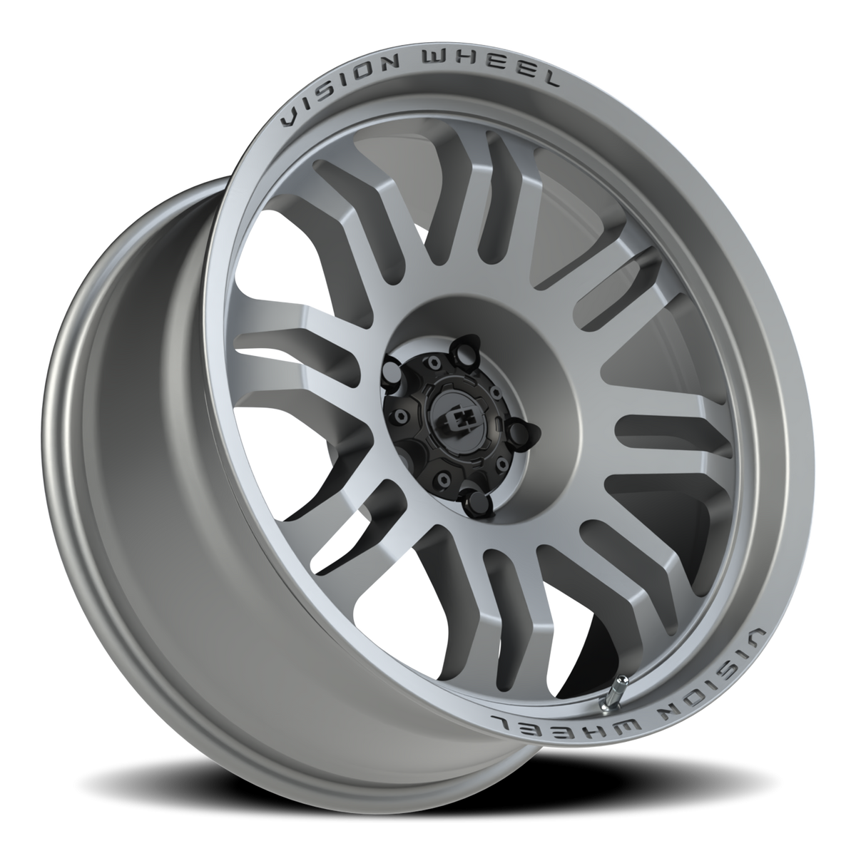 Vision Wheel 409 Satin Grey 20x9.5 -18 5x127mm 78.1mm - Wheelwiz