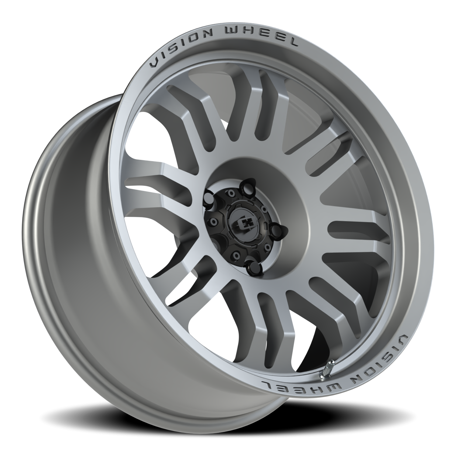 Vision Wheel 409 Satin Grey 20x9.5 -18 5x127mm 78.1mm - Wheelwiz