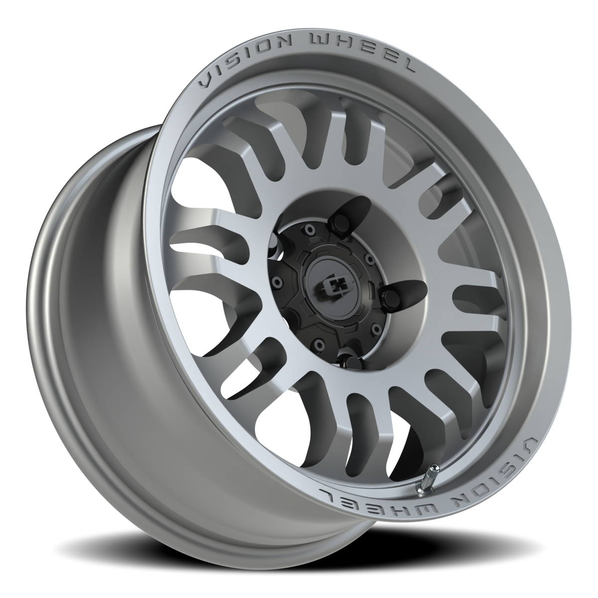 Vision Wheel 409 Satin Grey 17x8.5 0 5x150mm 110mm - Wheelwiz