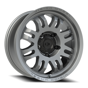 Vision Wheel 409 Satin Grey 18x8.5 +10 5x150mm 110mm - Wheelwiz