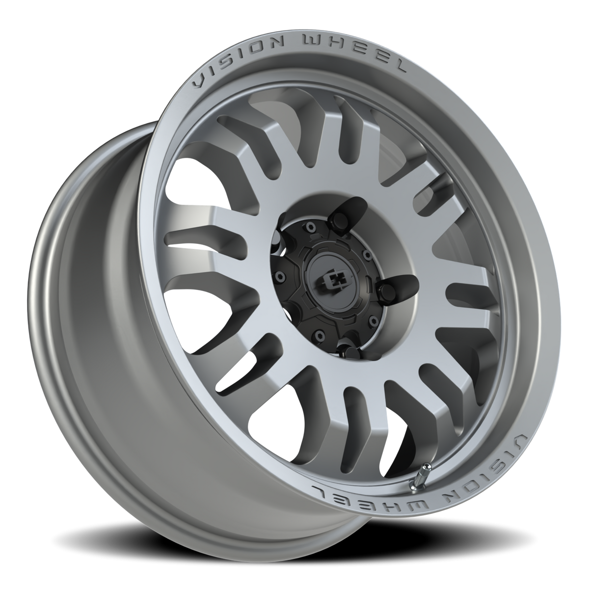 Vision Wheel 409 Satin Grey 18x8.5 +10 5x150mm 110mm - Wheelwiz