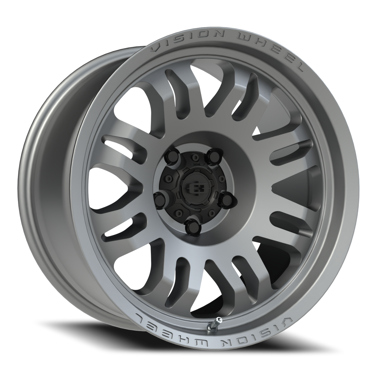 Vision Wheel 409 Satin Grey 18x9.5 -18 5x127mm 78.1mm - Wheelwiz