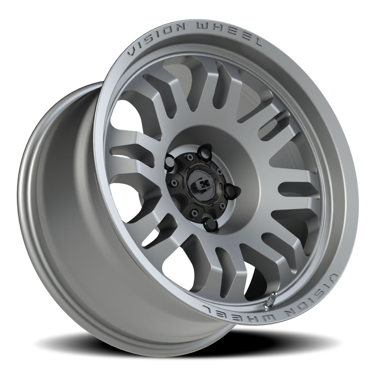 Vision Wheel 409 Satin Grey 18x9.5 -18 5x127mm 78.1mm - Wheelwiz