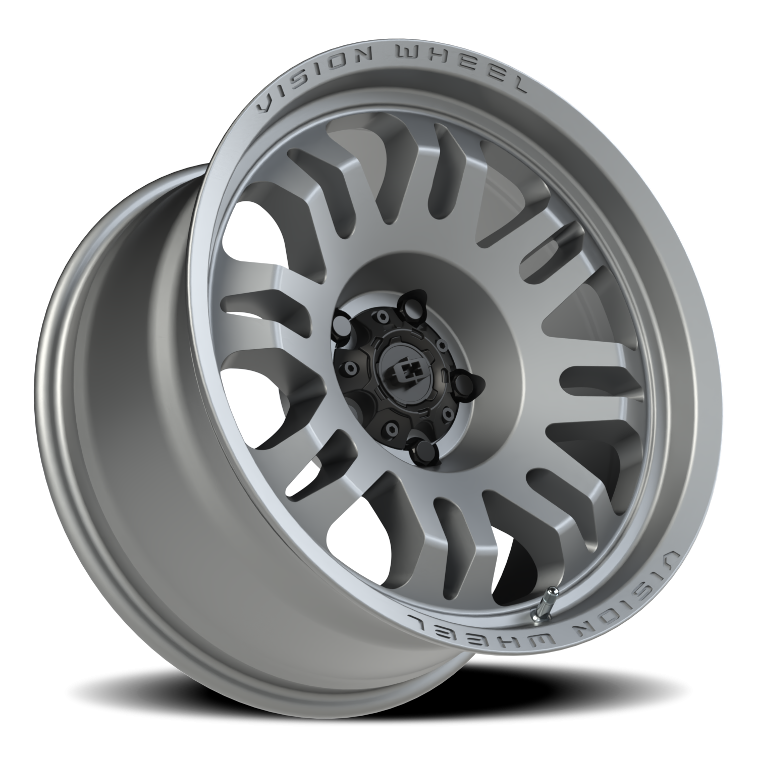 Vision Wheel 409 Satin Grey 18x9.5 -18 5x127mm 78.1mm - Wheelwiz