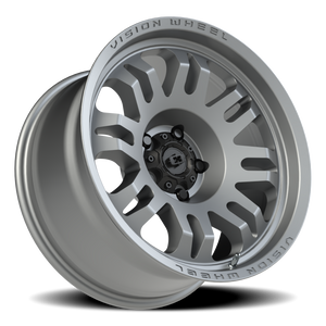 Vision Wheel 409 Satin Grey 18x9.5 -18 5x127mm 78.1mm - Wheelwiz