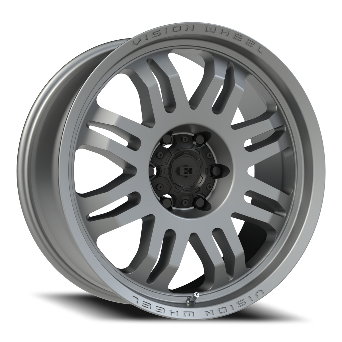 Vision Wheel 409 Satin Grey 20x9 +12 6x135mm 87.1mm - Wheelwiz