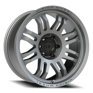 Vision Wheel 409 Satin Grey 20x9.5 -18 6x139.7mm 110mm - Wheelwiz