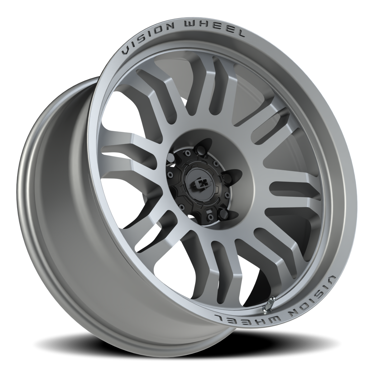 Vision Wheel 409 Satin Grey 20x9.5 -18 6x139.7mm 110mm - Wheelwiz