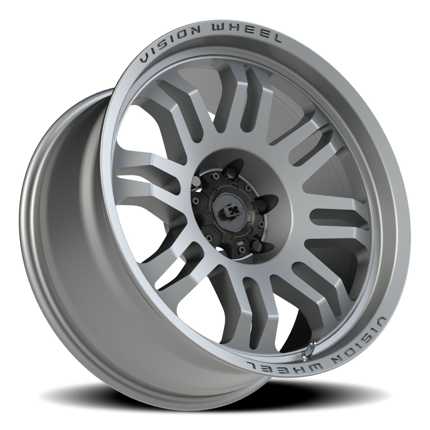 Vision Wheel 409 Satin Grey 20x9.5 -18 6x139.7mm 110mm - Wheelwiz