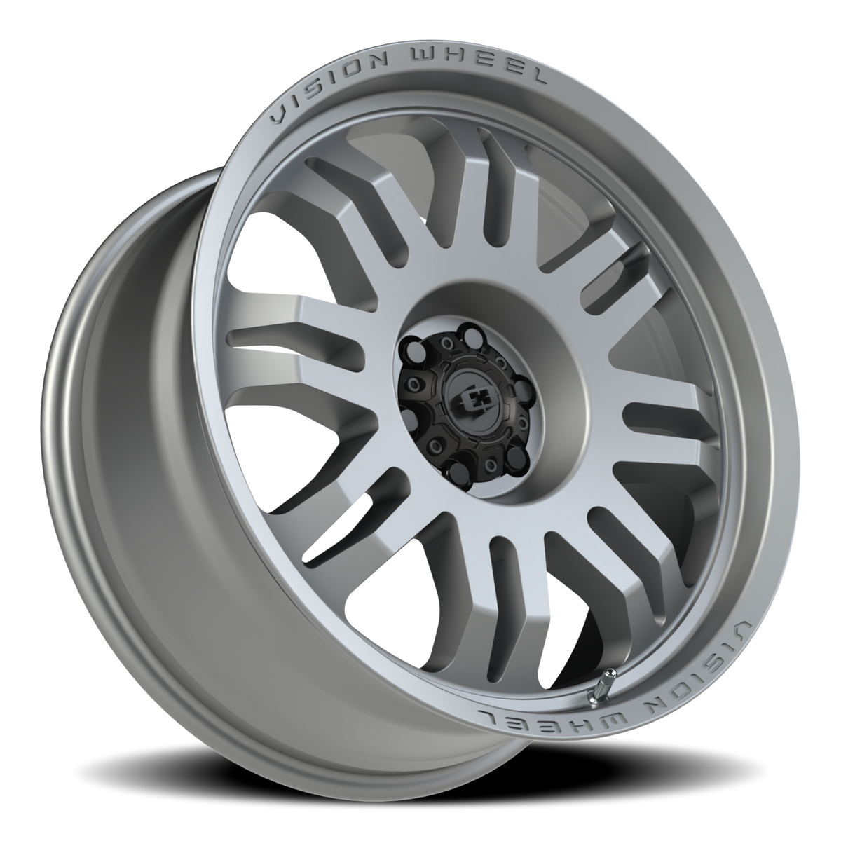 Vision Wheel 409 Satin Grey 20x9 +12 6x120mm 67.1mm - Wheelwiz