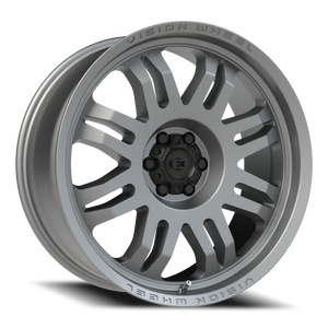 Vision Wheel 409 Satin Grey 20x9 +12 6x114.3mm 71.5mm - Wheelwiz