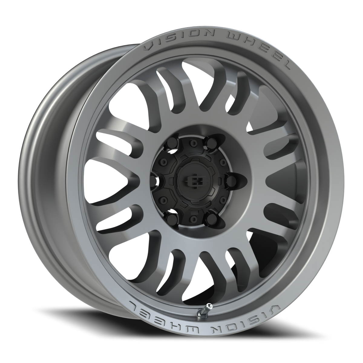 Vision Wheel 409 Satin Grey 17x8.5 0 6x139.7mm 110mm - Wheelwiz
