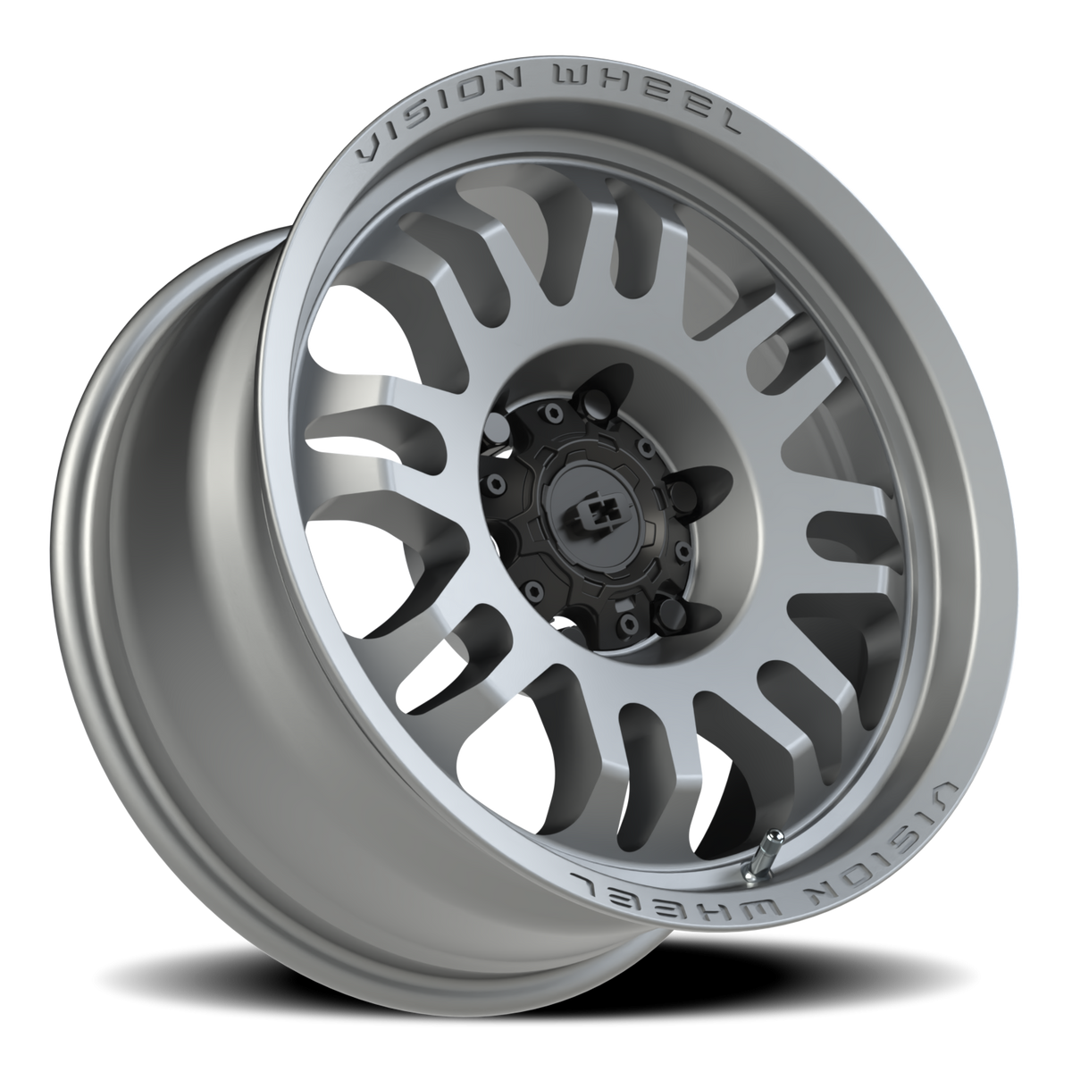Vision Wheel 409 Satin Grey 17x8.5 0 6x139.7mm 110mm - Wheelwiz