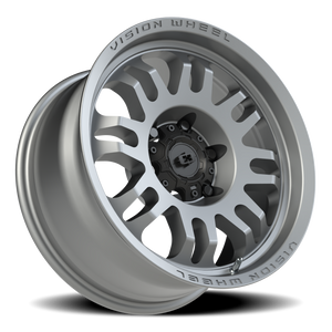 Vision Wheel 409 Satin Grey 17x8.5 0 6x139.7mm 110mm - Wheelwiz