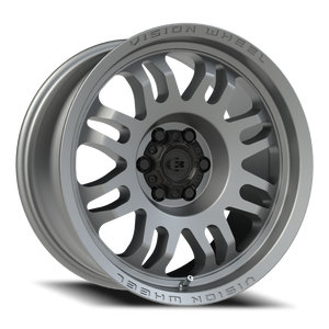 Vision Wheel 409 Satin Grey 17x8.5 0 6x114.3mm 71.5mm - Wheelwiz
