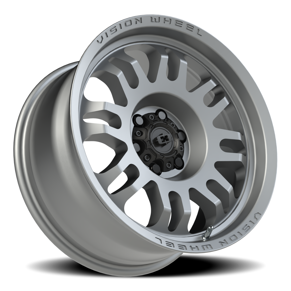 Vision Wheel 409 Satin Grey 17x8.5 0 6x114.3mm 71.5mm - Wheelwiz