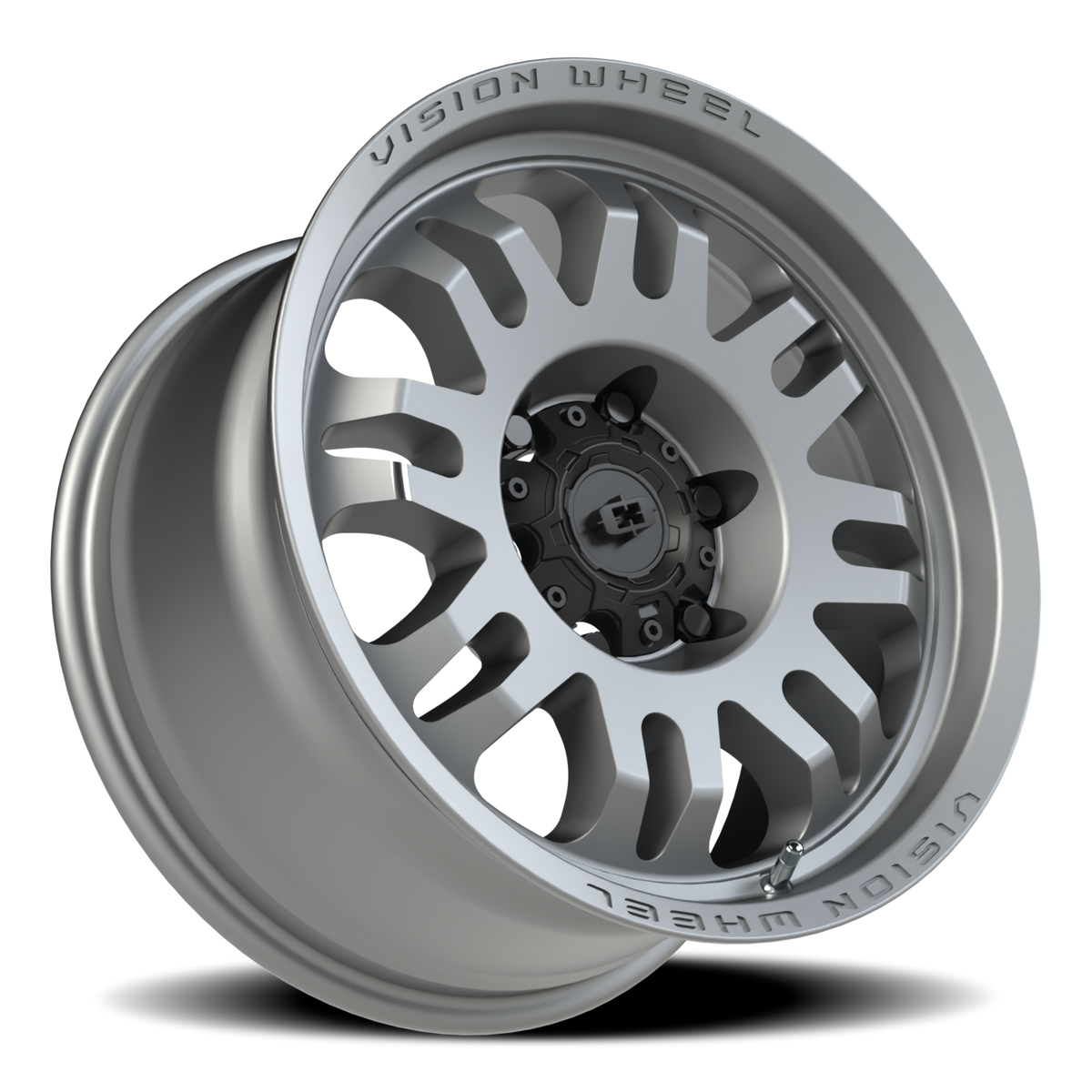 Vision Wheel 409 Satin Grey 17x9 +12 6x135mm 87.1mm - Wheelwiz