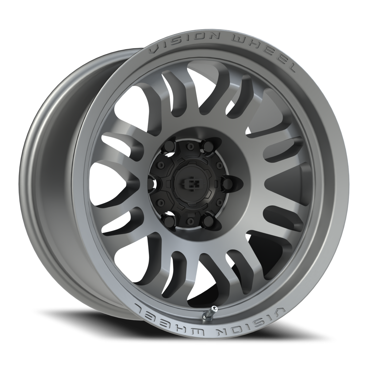 Vision Wheel 409 Satin Grey 17x9.5 -18 6x139.7mm 110mm - Wheelwiz