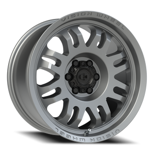 Vision Wheel 409 Satin Grey 17x9 +12 6x120mm 67.1mm - Wheelwiz