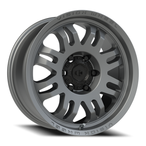 Vision Wheel 409 Satin Grey 18x8.5 0 6x139.7mm 110mm - Wheelwiz