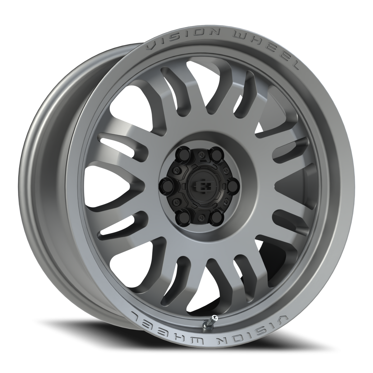 Vision Wheel 409 Satin Grey 18x8.5 0 6x114.3mm 71.5mm - Wheelwiz