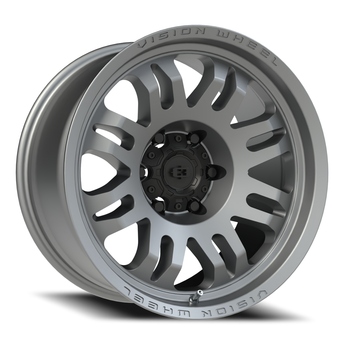 Vision Wheel 409 Satin Grey 18x9.5 -18 6x139.7mm 110mm - Wheelwiz