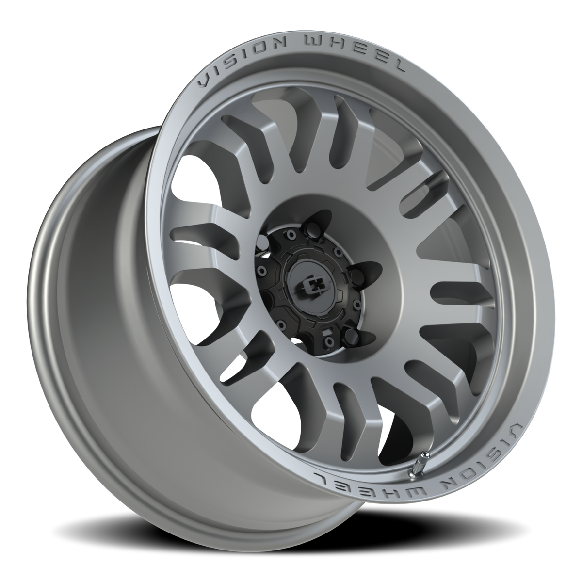 Vision Wheel 409 Satin Grey 18x9.5 -18 6x139.7mm 110mm - Wheelwiz