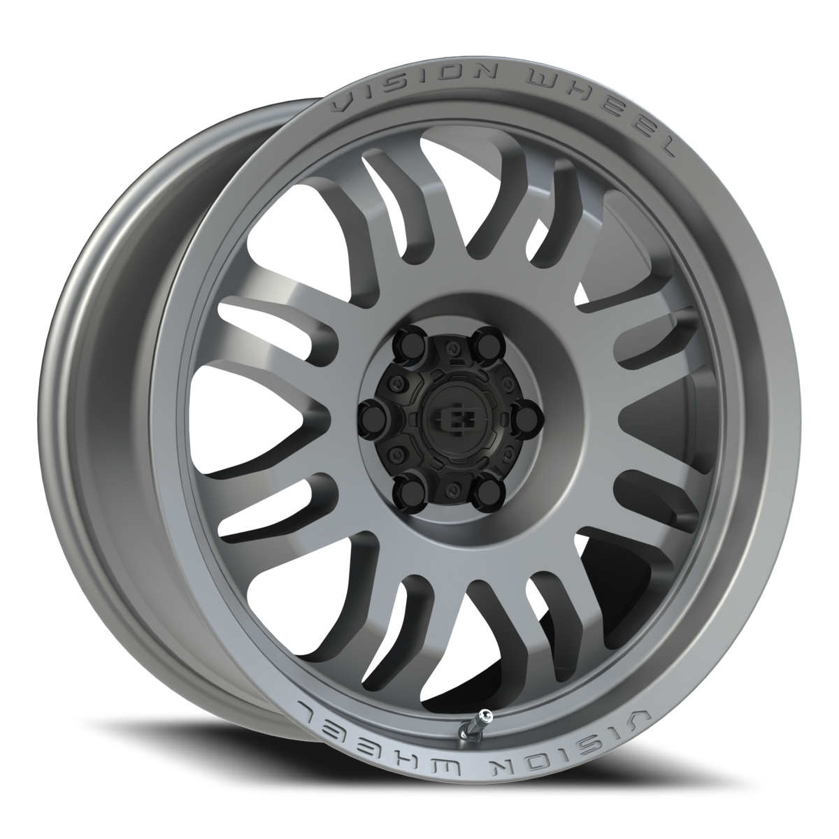 Vision Wheel 409 Satin Grey 18x9 +12 6x120mm 67.1mm - Wheelwiz