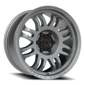 Vision Wheel 409 Satin Grey 18x9 +12 6x120mm 67.1mm - Wheelwiz