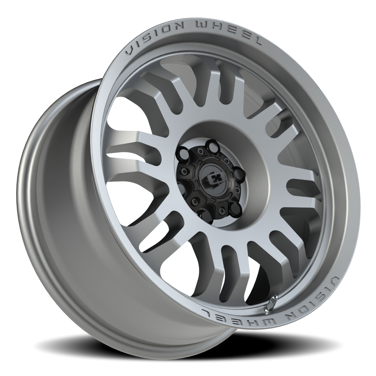 Vision Wheel 409 Satin Grey 18x9 +12 6x120mm 67.1mm - Wheelwiz