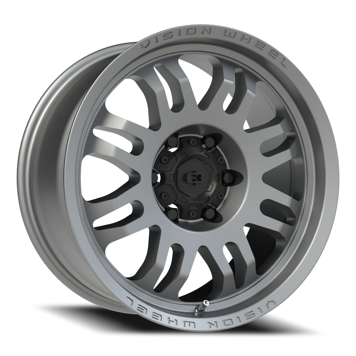 Vision Wheel 409 Satin Grey 18x9 +12 6x139.7mm 110mm - Wheelwiz