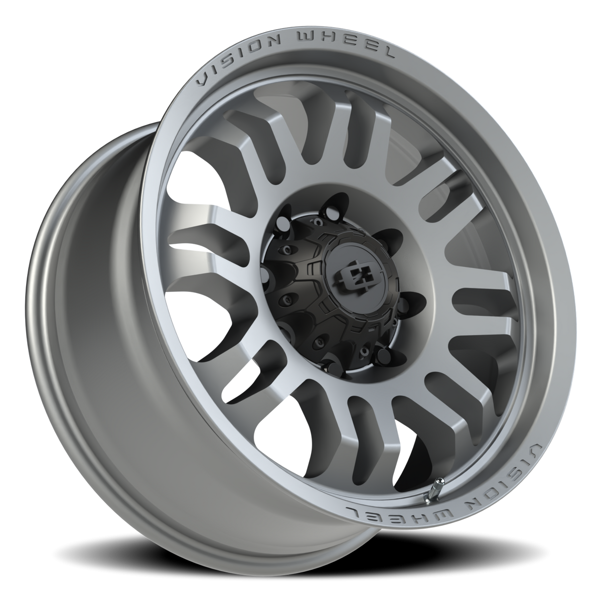 Vision Wheel 409 Satin Grey 20x9.5 +12 8x170mm 125.1mm - Wheelwiz